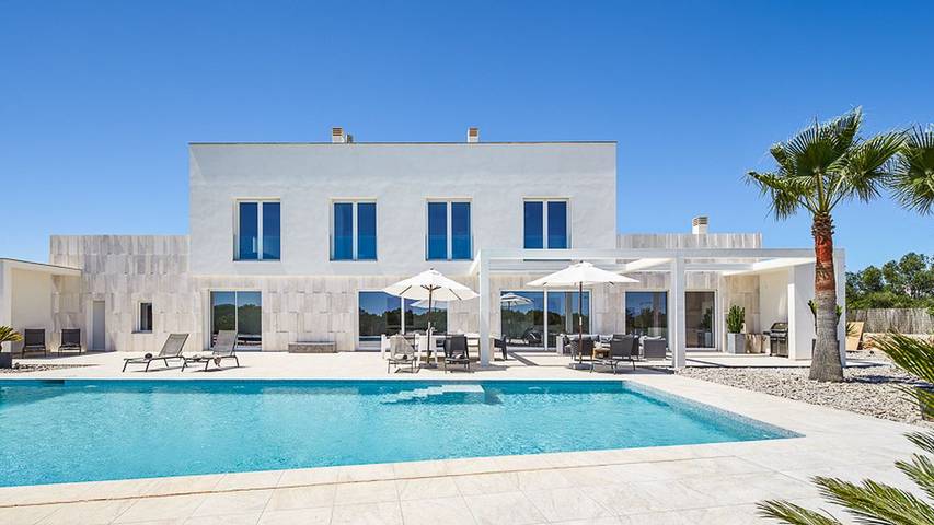 Ferienhaus für 12 Personen, mit Garten in Es Trenc