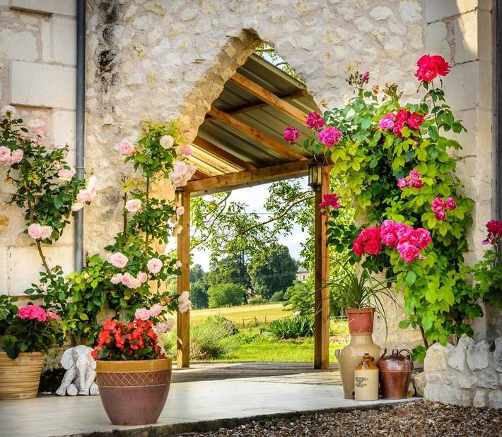 Location de vacances pour 4 personnes, avec jardin, animaux acceptés à Cussay - 4