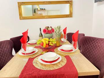 Ferienwohnung für 5 Personen, mit Ausblick und Garten sowie Seeblick in Wien