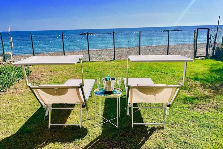 Ferienhaus für 6 Personen, mit Balkon und Garten, mit Haustier