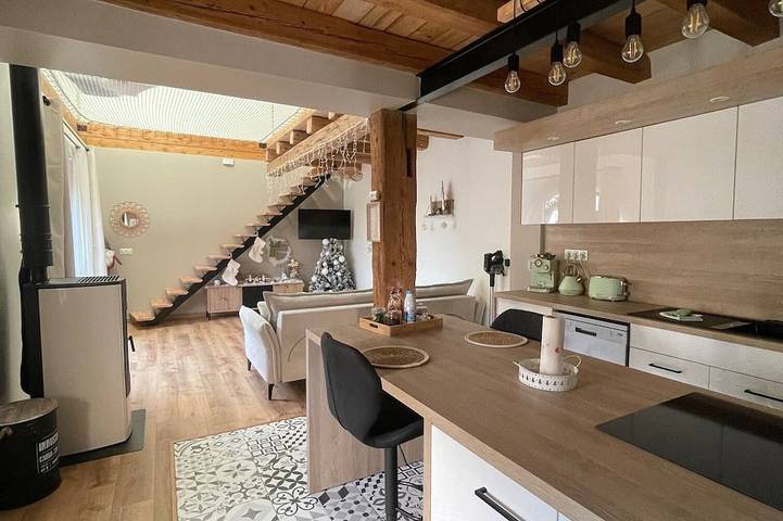 Maison de vacances pour 2 personnes, avec terrasse ainsi que sauna et jacuzzi