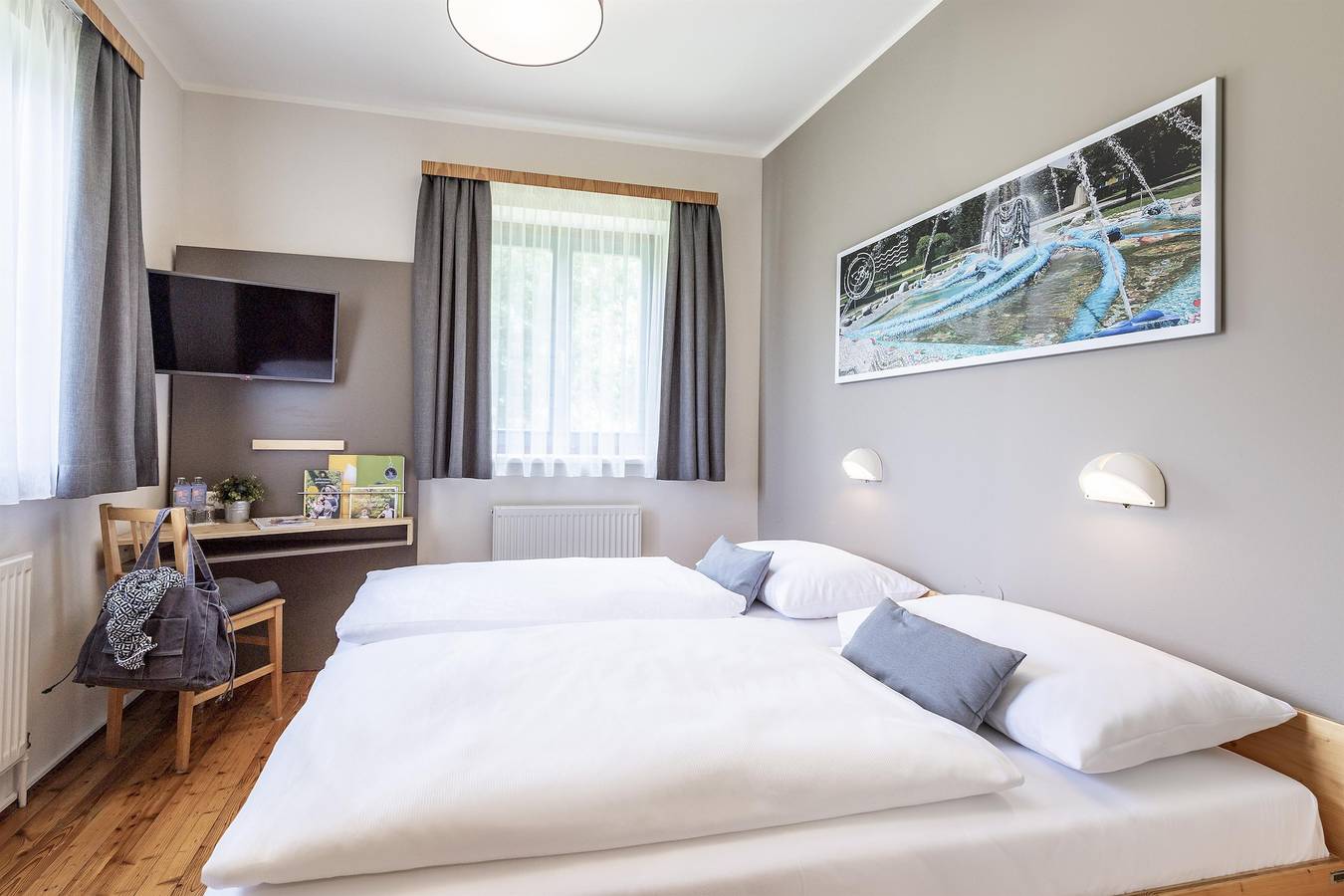 Doppelzimmer mit Dusche, Wc in Maria Lankowitz, Steirerland