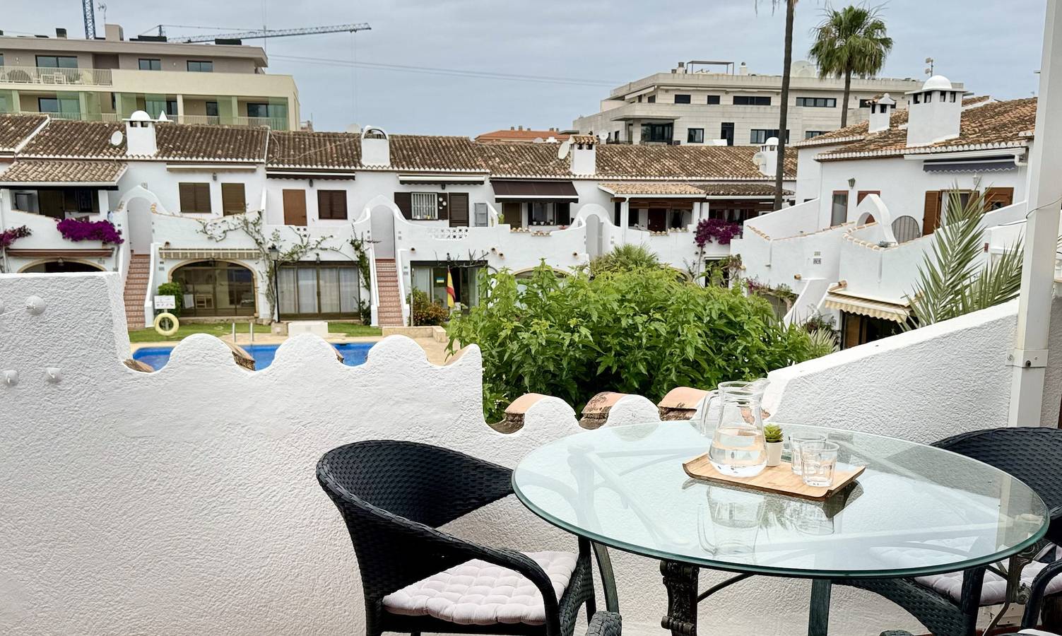 Ganze Wohnung, Ferienwohnung für 4 Personen mit Garten in Dénia, Costa Blanca