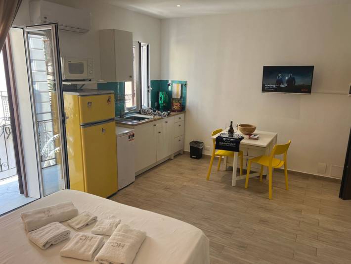 Ferienwohnung für 2 Personen, mit Balkon und Terrasse