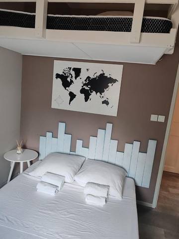Gîte pour 3 personnes, avec vue et jardin à Fontenilles