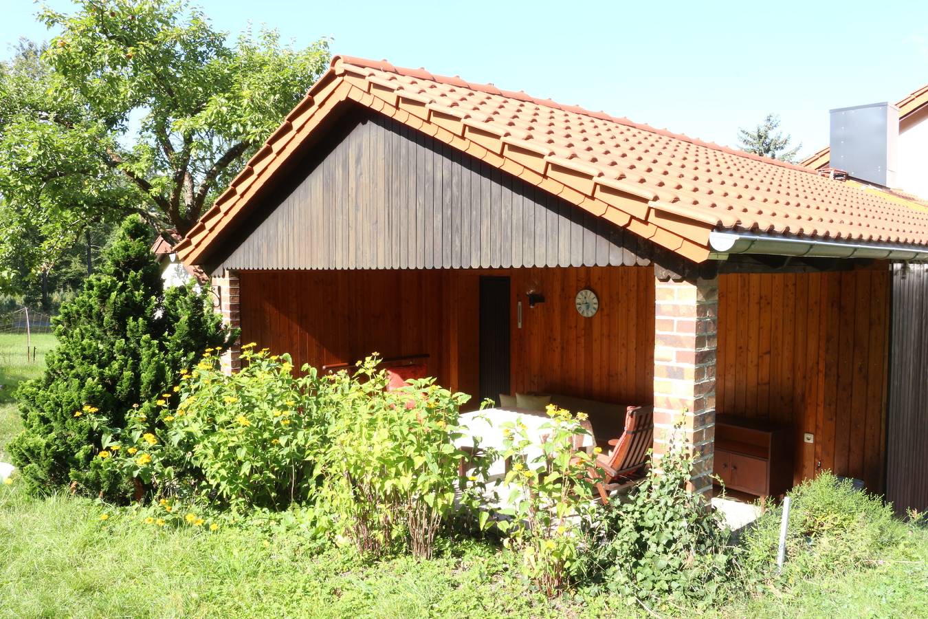 Apartamento vacacional entero, Apartamento de vacaciones para 5 personas con terraza in Quitzdorf am See, Oberlausitz Niederschlesien