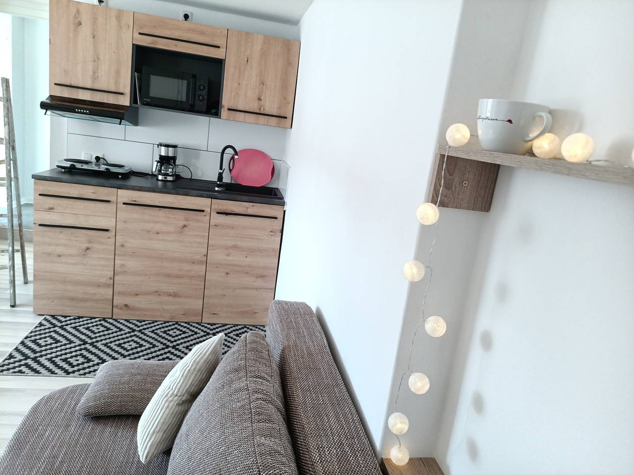 Apartamento vacacional entero, Fewo-Exter, Panoramablick, freies Parken, Nähe A2Herford Ost, gute Lkw-Rangiermöglichkeiten, 17Min.zum Messezentrum B.S. in Vlotho, Renania del Norte-Westfalia