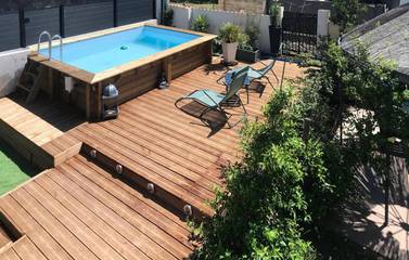 Gîte pour 8 personnes, avec piscine à Saint-Paul-les-Fonts