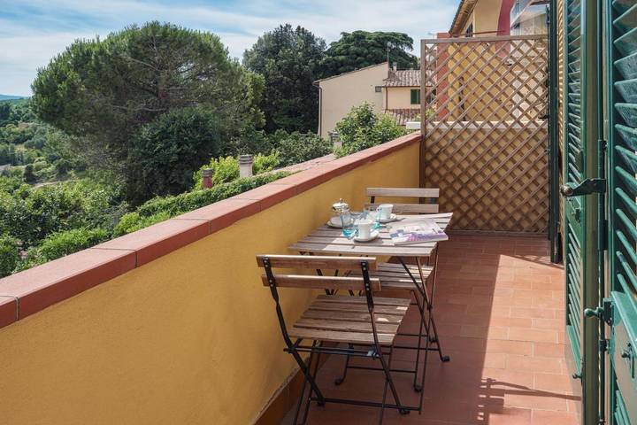 Ferienwohnung für 6 Personen, mit Balkon und Ausblick