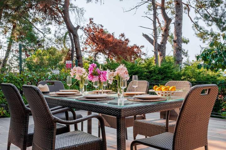 Villa pour 6 personnes, avec vue et terrasse ainsi que jardin et piscine à Turquie - 3