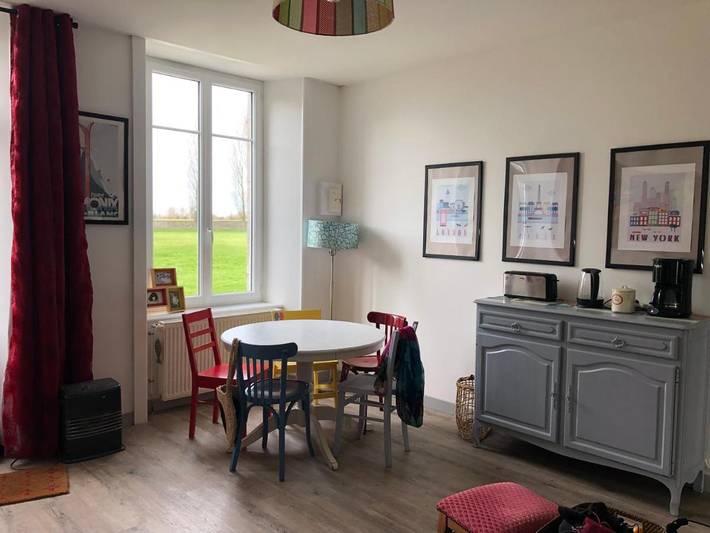 Gîte pour 5 personnes, avec vue et jardin, animaux acceptés à Gratot - 3