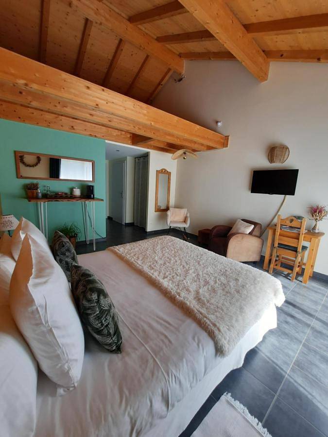 Chambre d’hôte pour 2 personnes, avec jacuzzi ainsi que terrasse et sauna dans les Vosges - 3