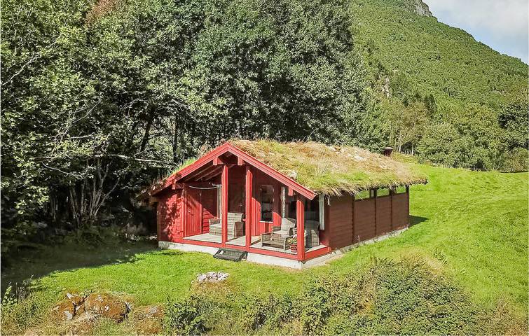 Feriehus for 5 personer, med Terrasse i Stryn 