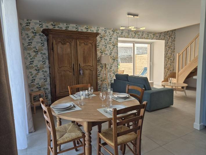 Gîte pour 4 personnes, avec terrasse et jardin à Saint-Lô-d'Ourville - 2