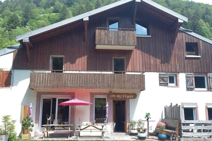 Agritourisme pour 15 personnes, avec balcon et sauna à La Bresse