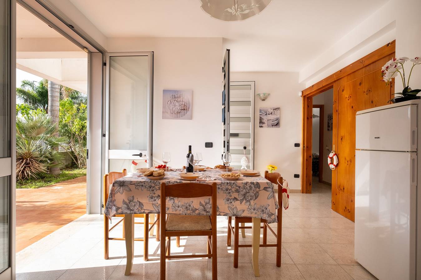 Casa de vacaciones 'Villetta Blu Love San Foca' con terraza privada, Wi-Fi y aire acondicionado in Melendugno, Provincia de Lecce