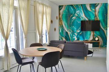 Gîte pour 6 personnes, avec vue et jardin dans La Soufrière