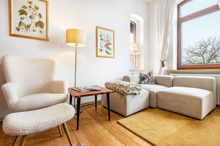 Ganze Wohnung, Apartment „Löwenstein“ mit Gemeinschaftsgarten und Wlan in Hoya, Aller-Leine-Tal