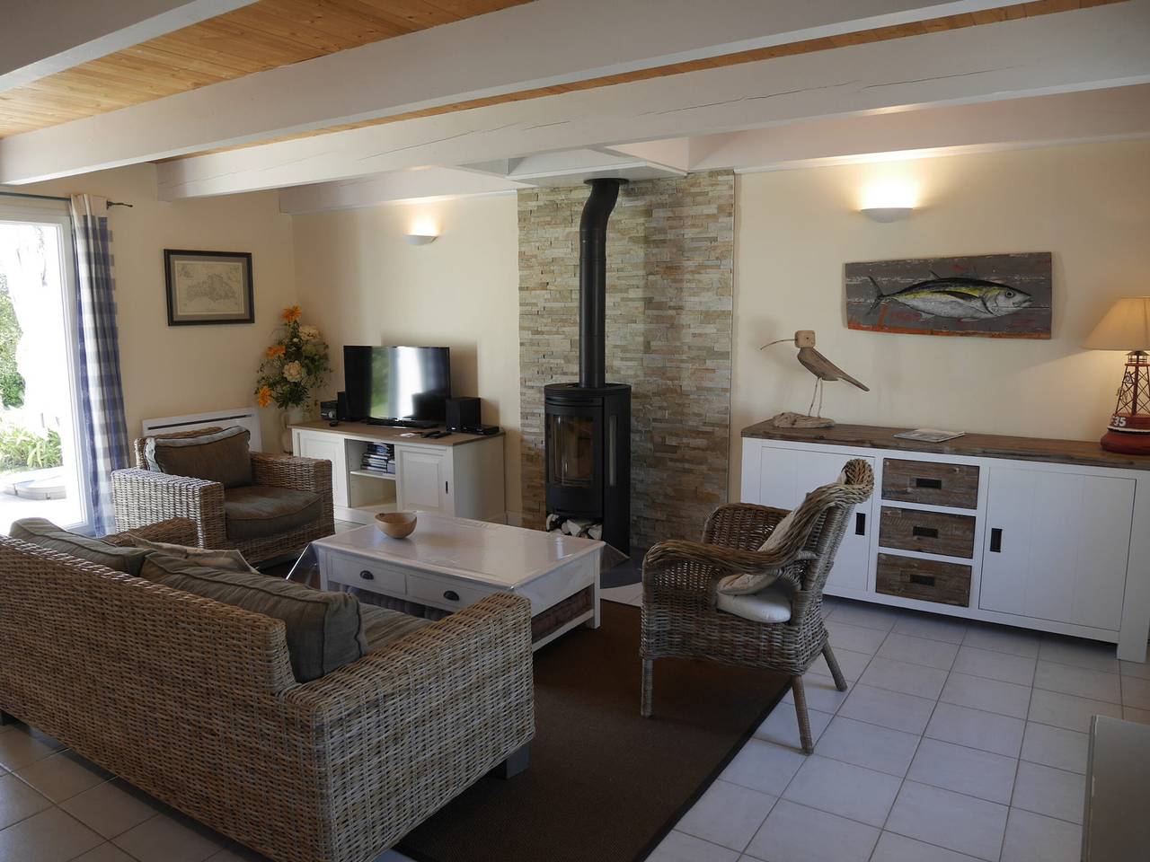 Charming family house near the beach in Le Palais, Côte des Mégalithes