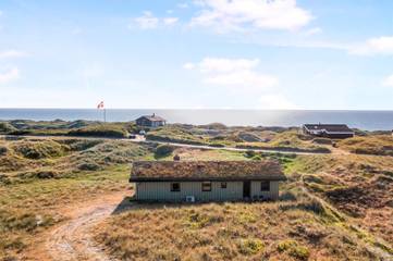 Ferienhaus mit Meerblick für 6 Personen, mit Terrasse, mit Haustier in Grønhøj Strand