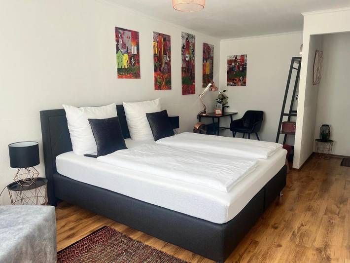 Chambre d’hôte pour 2 personnes, avec Terrasse à Mannheim