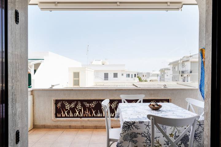 Ferienwohnung für 4 Personen, mit Terrasse in Torre Canne - 2