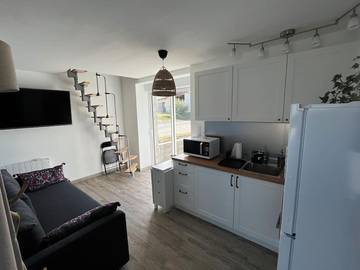 Gîte pour 4 personnes, avec jardin, animaux acceptés à Huismes