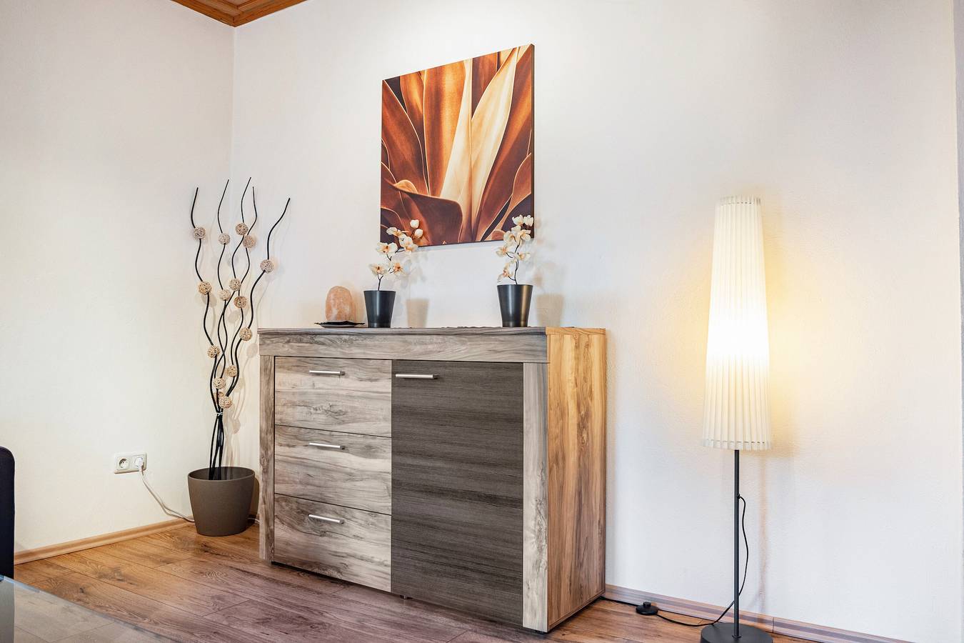 Ganze Wohnung, Ferienwohnung 'Echerschwang1' mit Gemeinschaftsgarten, Balkon und Wi-Fi in Bernbeuren, Romantische Straße