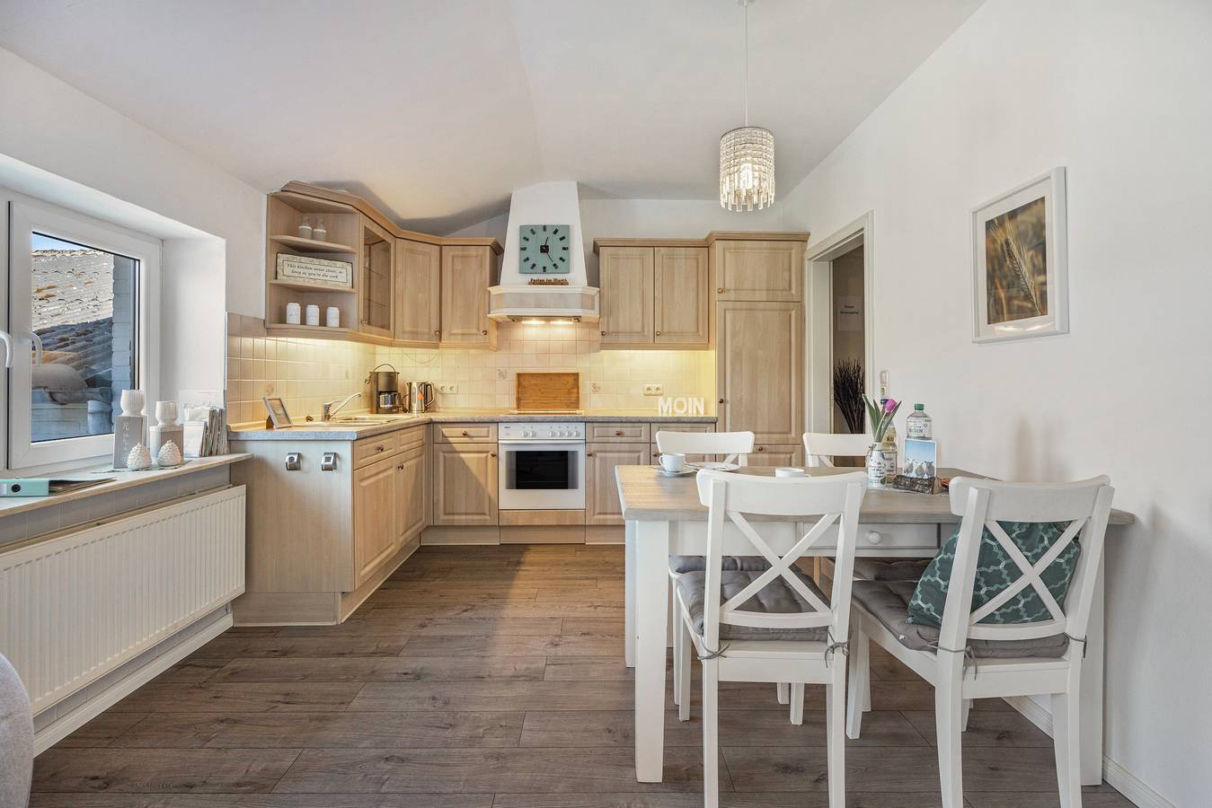 Ganze Wohnung, Ferienwohnung 1" mit privater Terrasse, Gemeinschaftsgarten in Buchholz (Dithmarschen), Sankt Michaelisdonn und Umgebung