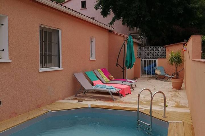 Maison de vacances pour 6 personnes, avec jardin à Arles-sur-Tech
