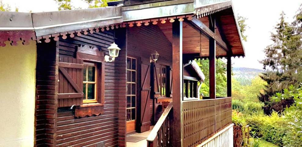 Chalet pour 5 personnes, avec jardin et vue