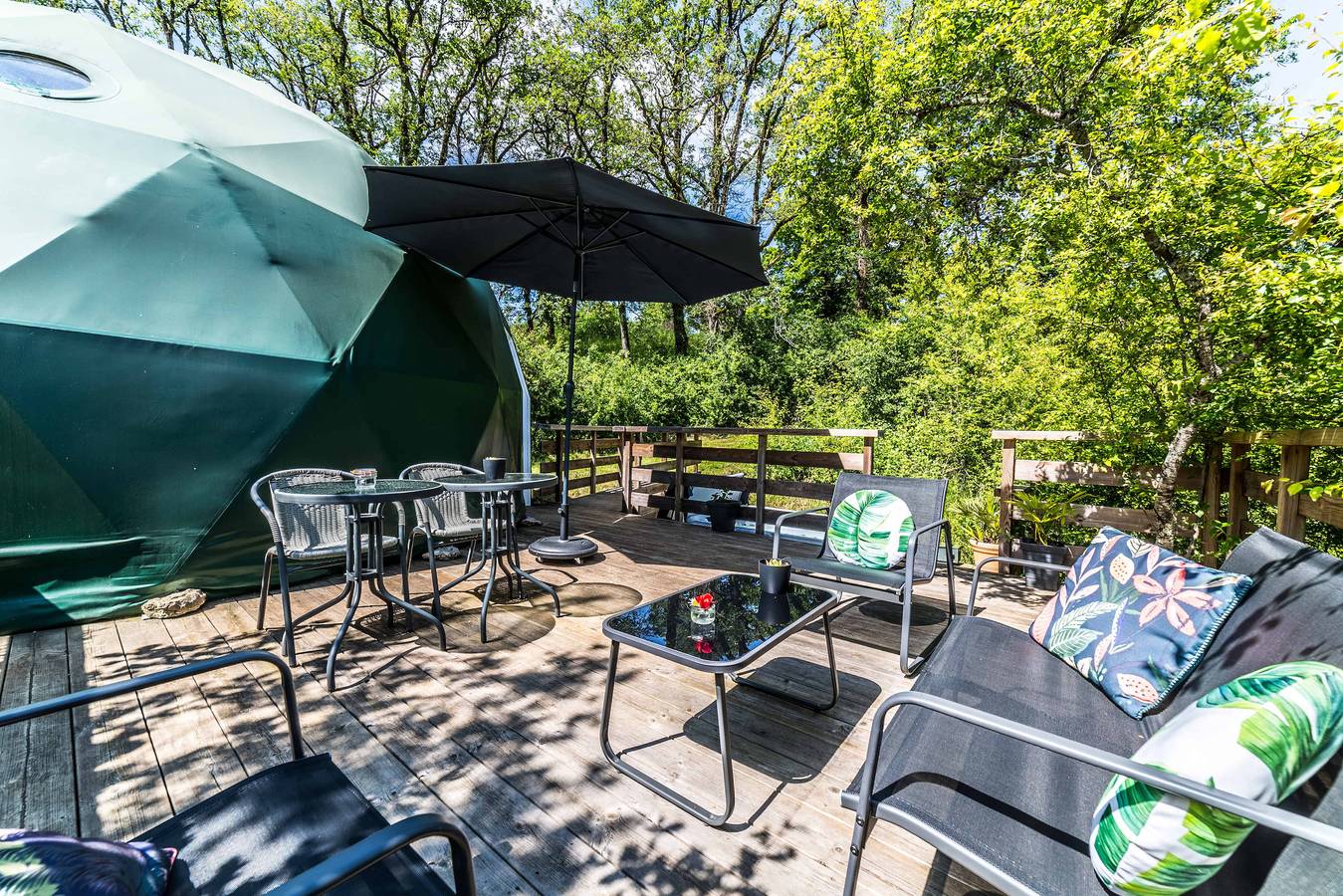 Bungalow für 2 Personen mit Garten in La Dornac, Périgord Noir