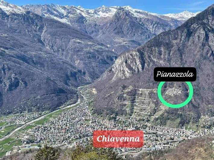Location de vacances pour 2 personnes, avec vue et jardin à Chiavenna - 4