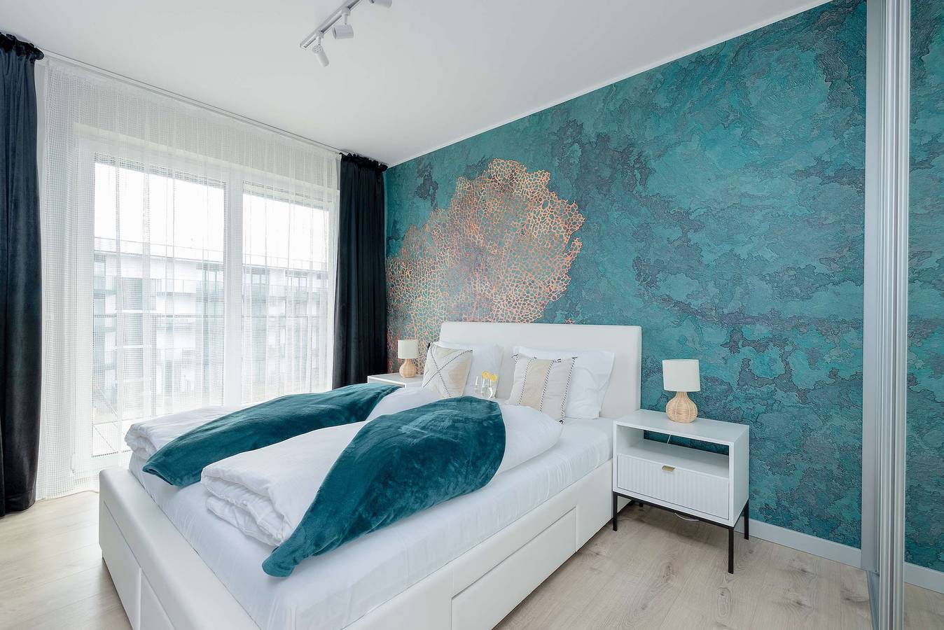 Ganze Wohnung, Ferienwohnung für 4 Personen mit Pool in Dziwnów, Wollin