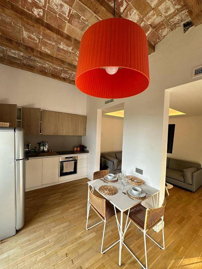 Casa de férias para 3 pessoas, com Varanda e Terraço e ainda Jardim and Vista em La Barceloneta