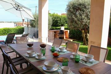 Villa in Cala Llombards, Santanyí für 8 