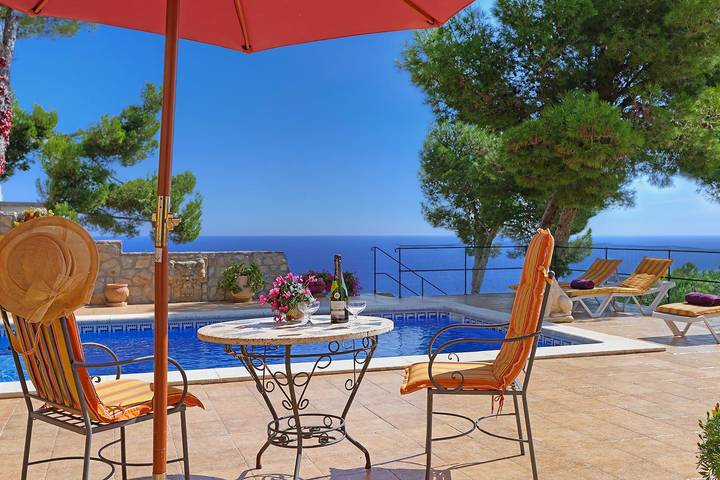 Villa pour 6 personnes, avec terrasse et jardin à Tamariu - 4