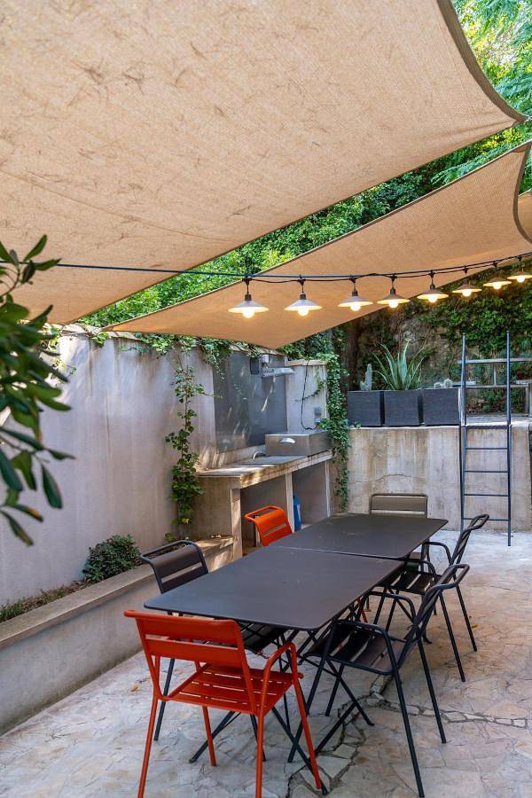 Location de vacances pour 10 personnes, avec jardin et vue, animaux acceptés dans La Franqui - 4