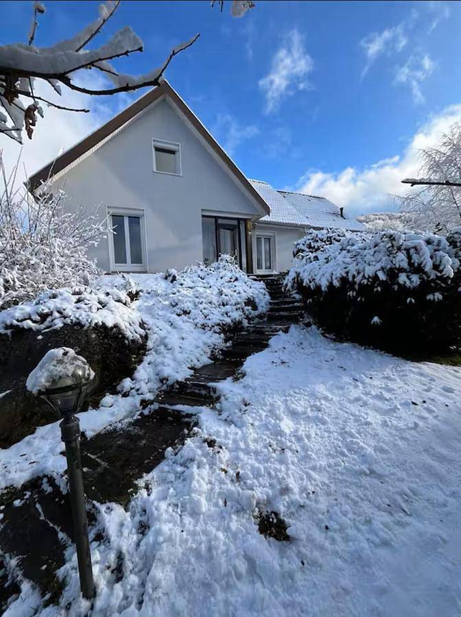 Maison de vacances pour 10 personnes, avec vue ainsi que sauna et jardin