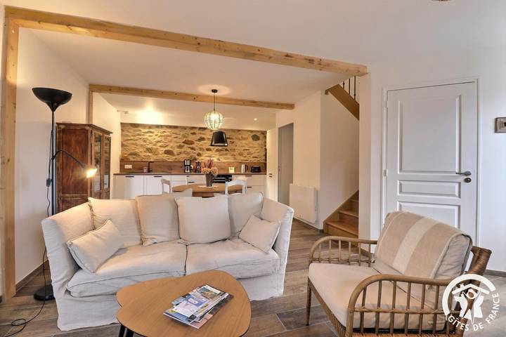 Gîte pour 4 personnes, avec Terrasse ainsi que Jardin et Vue à Saint-Suliac - 3