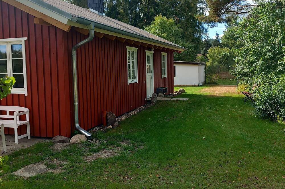 Kleines Schwedenhaus im Barnim am Rande der Schorfheide in Marienwerder, Naturpark Barnim