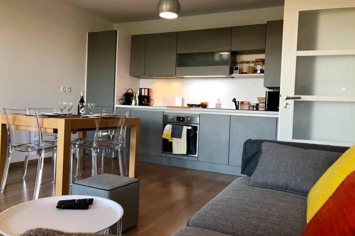 Entire apartment, Appartement neuf de standing Plage à pied in Larmor-Plage, Côte des Mégalithes