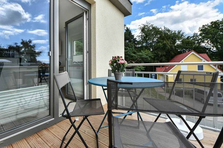 Ferienwohnung für 4 Personen, mit Balkon und Sauna in Korswandt - 3