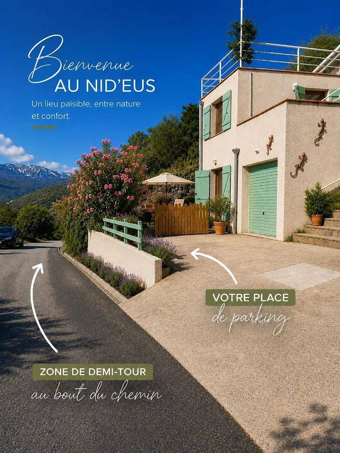 Maison de vacances pour 2 personnes, avec vue et jardin