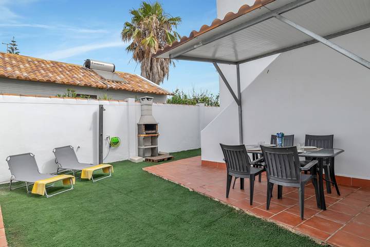 Maison de vacances pour 4 personnes, avec Balcon et Jardin à Vejer de la Frontera