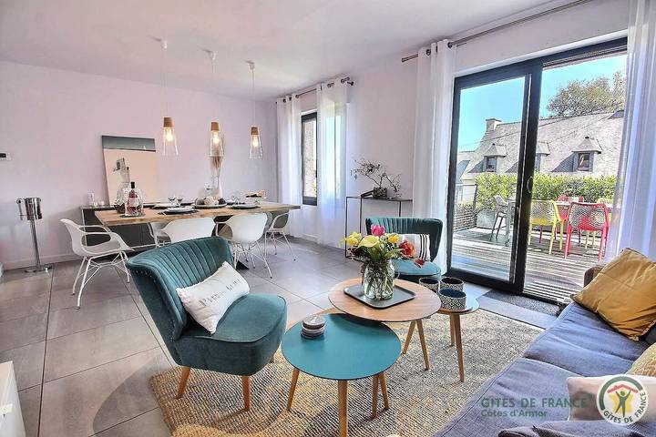Gîte pour 5 personnes, avec jardin à Perros-Guirec