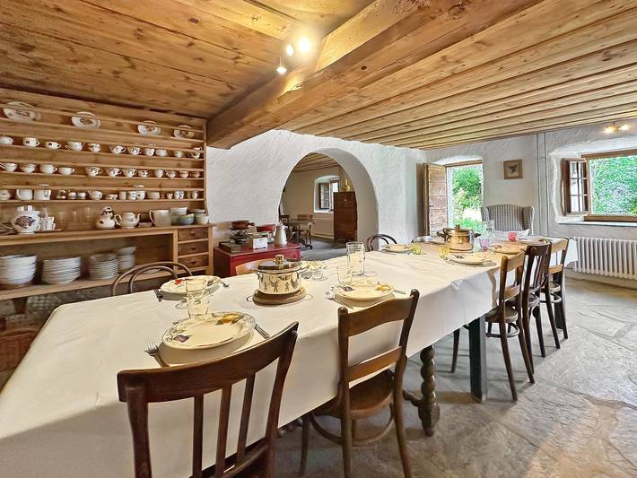 Location de vacances pour 11 personnes, avec jardin, animaux acceptés à Orsières - 4