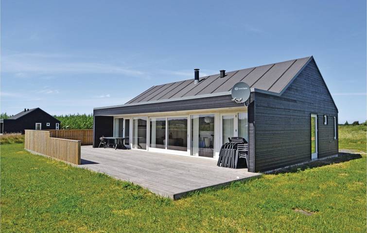 Ferienhaus für 6 Personen, mit Whirlpool und Terrasse sowie Sauna in Tranum Strand