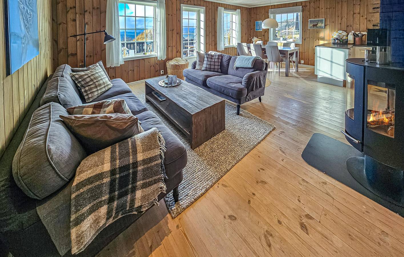 Ferienhaus für 8 Personen mit Terrasse in Vinje