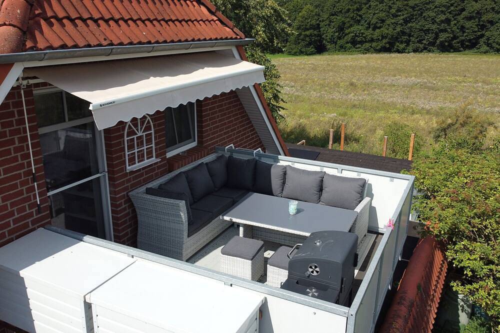 Ganze Wohnung, Ferienwohnunge \"Milan\" am Krakower See mit Terrasse und Spielecke in Serrahn, Kuchelmiß